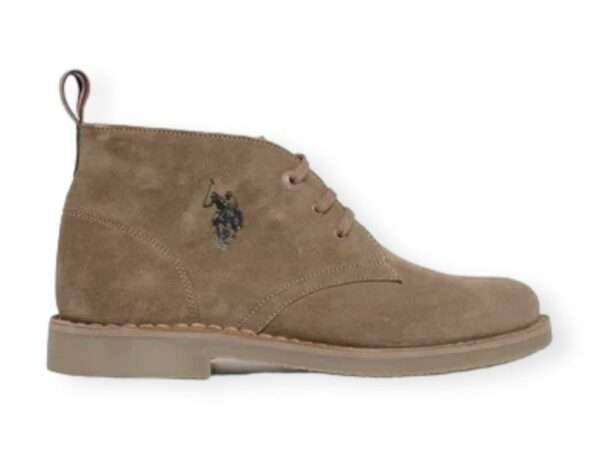 us polo must005 polacchina in suede taupe