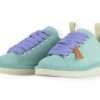 panchic p01 lace up shoe suede aqua urban violet p01w011 00552113