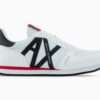 armani exchange sneakers xux017xcc681k488 optical bianco blk