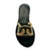 mosaic sandalo ciabatta con strass multi black gl1050