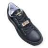 meline sneaker logic nero con accessorio oro bi 195 a331