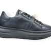 meline sneaker logic nero con accessorio oro bi 195 a331