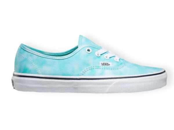 vans sneaker authentic tie dye turquoise