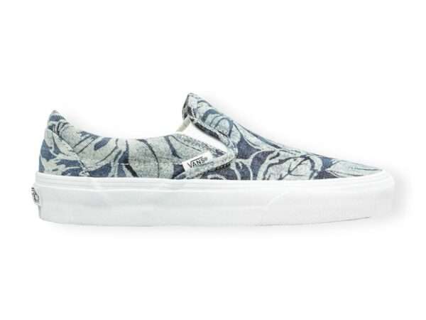 vans sneaker classic slip on indigo tropical blue trwt