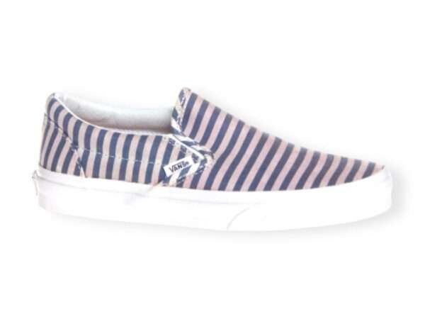 vans sneaker classic slip on stripes navy