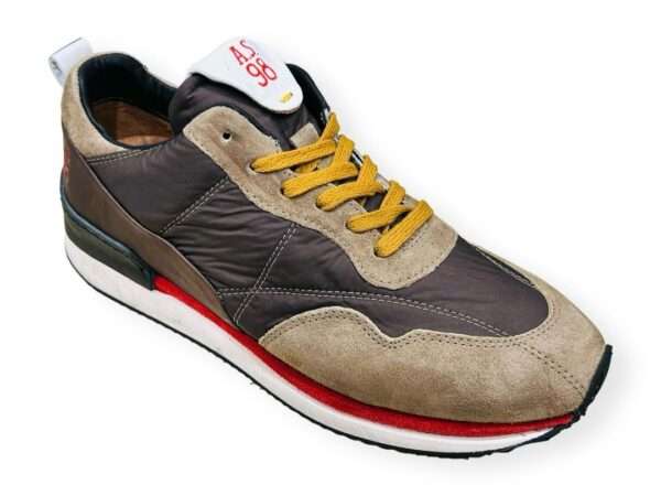 as-98 sneaker harkin z33101 combi 11 tabacco