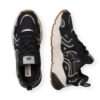 w6yz sneaker donna in tessuto tecnico e suede sarah-w black taupe 0012018294011a62
