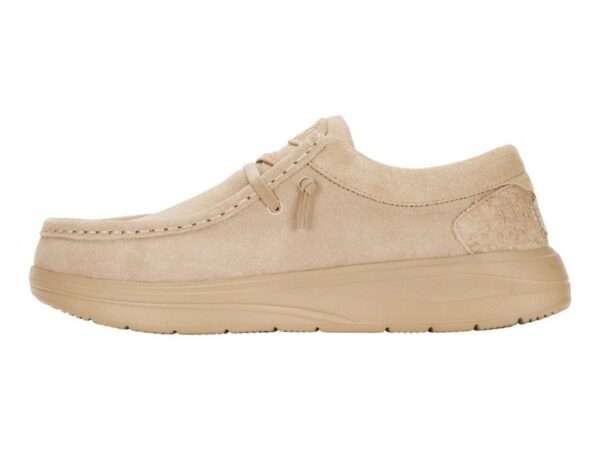 hey dude scarpa sneakers wally comf suede tan 41975-265