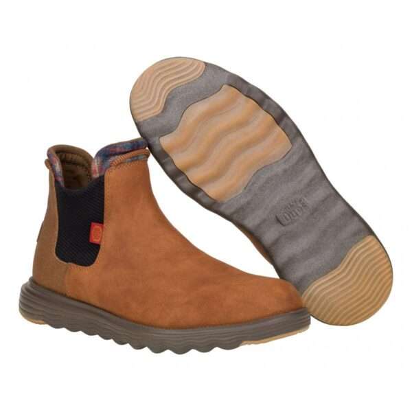hey dude stivaletto uomo branson classic cognac 42065-21n