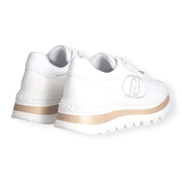 liu jo sneaker donna platform bianche in pelle amazing 20 bf4057px33101065