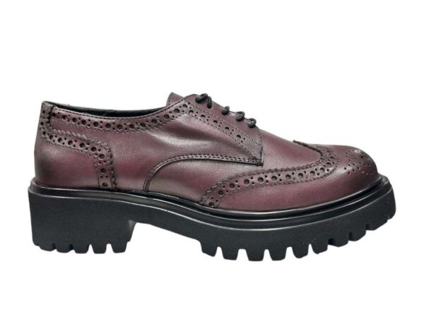 anima scarpa lacci donna gd760 crust bordo