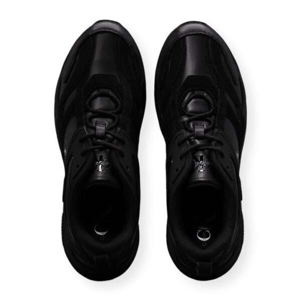 calvin klein sneaker uomo ym0ym011030gj retro tennis low lace auth snk triple black