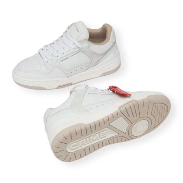crime london sneaker donna dribble white oreo 21400aa7.10