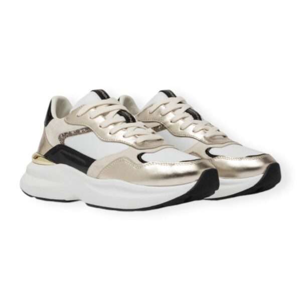 crime london sneaker donna faith metallic gold 21701aa7.51