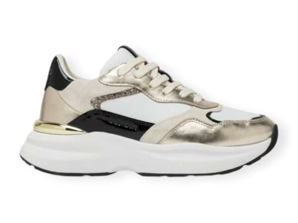 crime london sneaker donna faith metallic gold 21701aa7.51