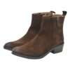 emanuelle vee tronchetto in pelle scamosciata brown 422m-722-10-kob-bro