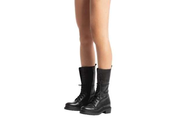 metisse anfibio donna in vitello nero ma945