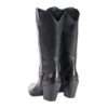 metisse stivale texano donna in vitello nero xd913f