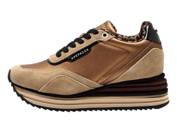 apepazza sneakers donna linda bronze falyd01-deb