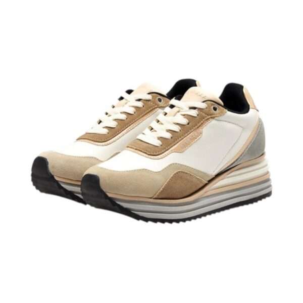 apepazza sneakers donna linda white beige falyd01-les