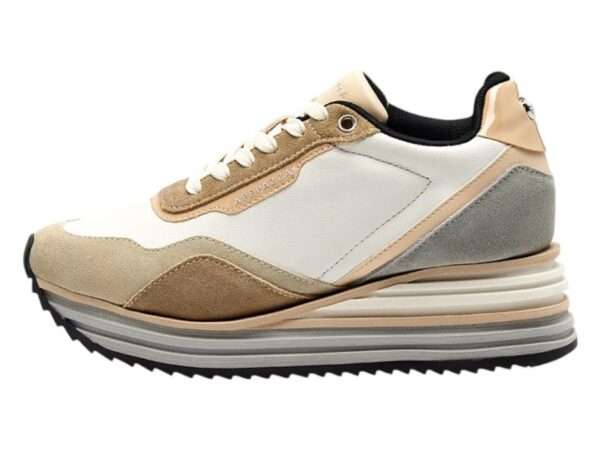 apepazza sneakers donna linda white beige falyd01-les