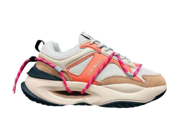 bikkembergs sneakers donna 25008 cp f rose