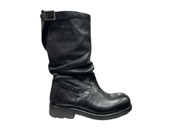 bikkembergs stivale donna  biker medio nero 22120 g