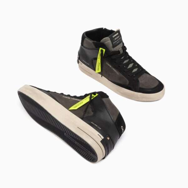crime london sneakers uomo sk8 deluxe mid downtown green 15152aa7.60