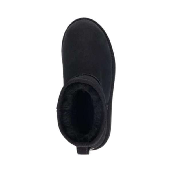 emu australia stivaletto in montone stinger micro flatform w13082 black