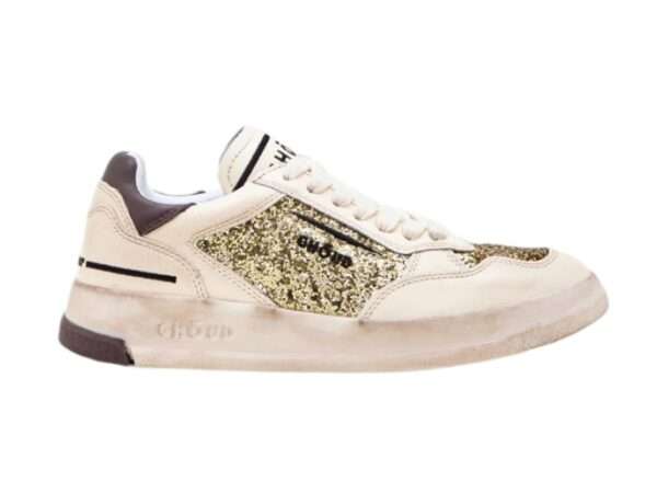 ghoud sneakers donna tweener low glitter oro tblw-fg02