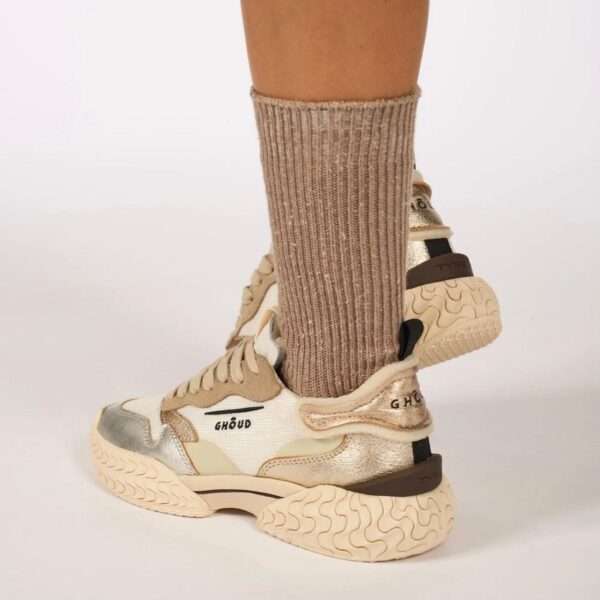 ghoud sneakers donna tyre white laminated platinum tylw-sp07