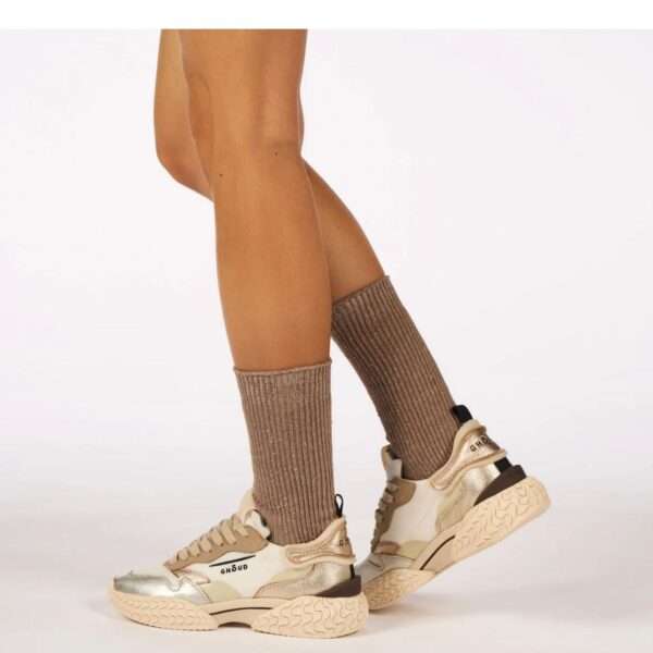 ghoud sneakers donna tyre white laminated platinum tylw-sp07