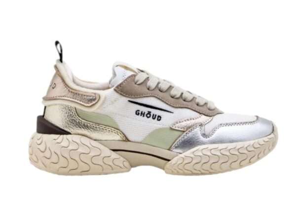 ghoud sneakers donna tyre white laminated platinum tylw-sp07