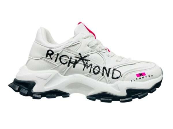 john richmond sneakers donna 25200 cp a white