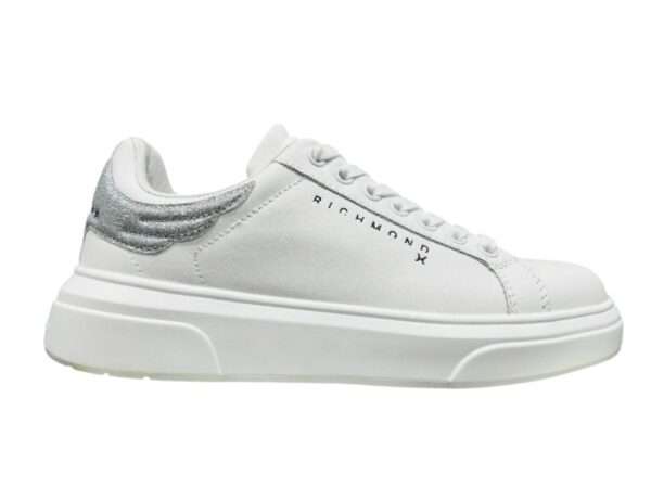 john richmond sneakers donna 25219 cp a white-silver