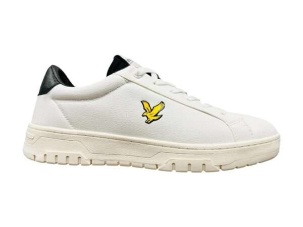 lyle e scott sneakers uomo evanton spt m whi blk ls302018am01whbk