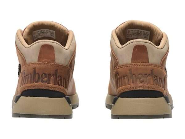 timberland tronchetto sneaker stringata sprint trekker mid da uomo in arancione tb0a6dqdejd