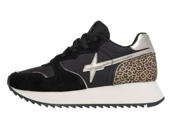 w6yz sneakers donna jet-w black platinium 0012018635041a09