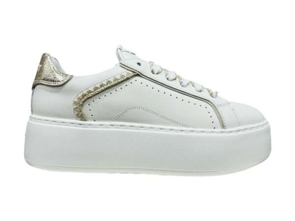 janet e janet sneakers donna j-002 white gold j4