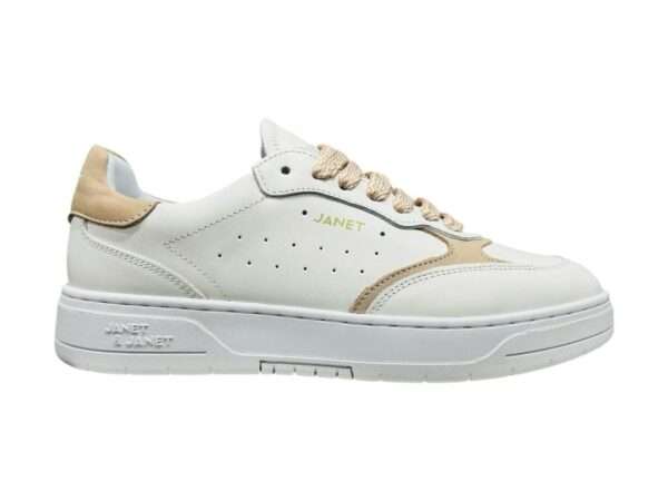 janet e janet sneakers donna j-090 white nude 96
