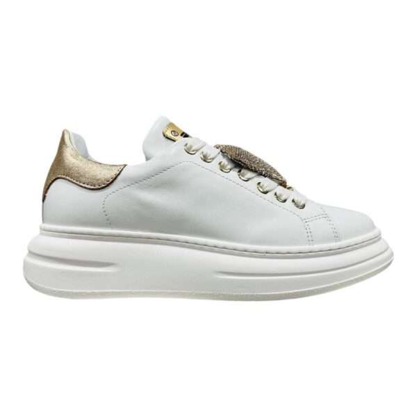 meline sneakers donna 247 acc-bi variante 997 soft bianco lam op cipria bi21