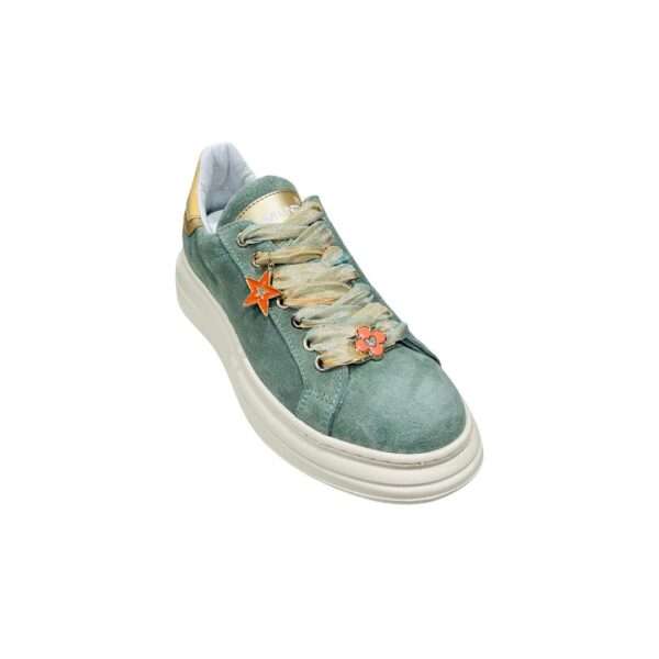 meline sneakers donna 661 or-bi variante 663 bi berlino smoke green bi17