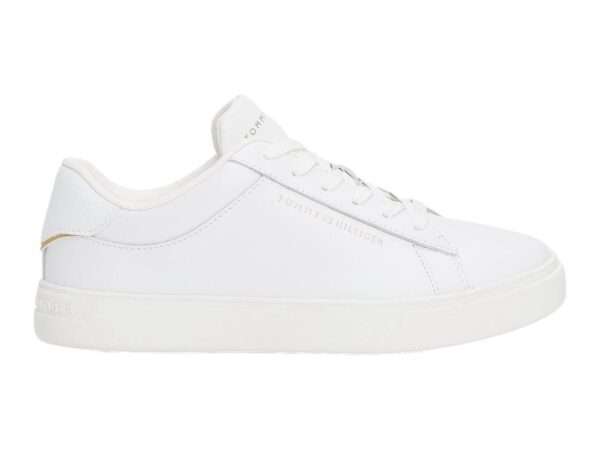 tommy hilfiger sneakers donna fw0fw08320 ybs essential court sneakers white