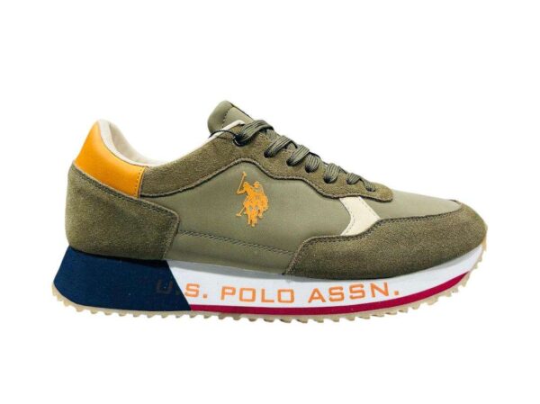 us polo sneakers uomo cleef 006 military
