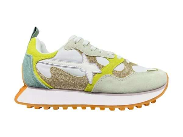 w6yz just say wizz sneakers donna loop-w sage platinum 0012018637112f74