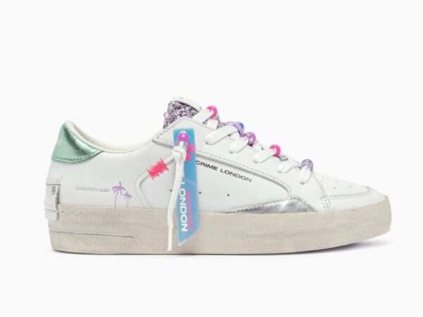 crime london sneakers donna sk8 deluxe aqua charms 20100pp7.10