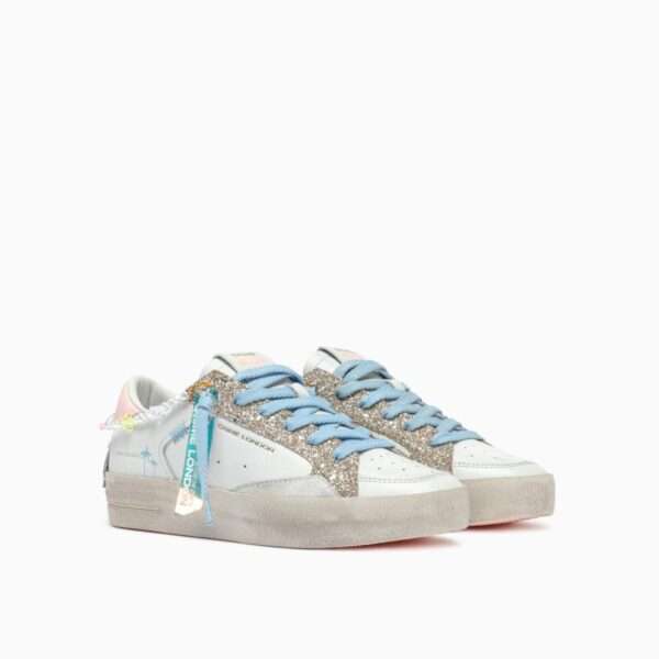 crime london sneakers donna sk8 deluxe white baby shine 20103pp7.10