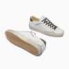 crime london sneakers uomo distressed white cactus green 14001pp7.10