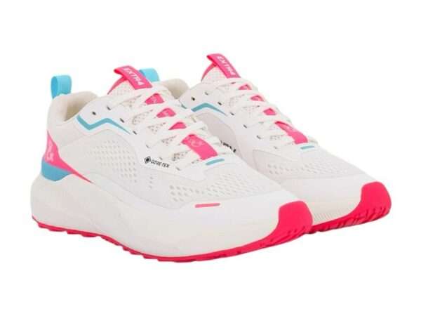 extr4 sneakers donna kaizen goretex 7705011 nylon bianco fucsia