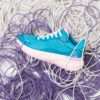 extr4 sneakers donna kaizen goretex 7705033 nylon petrolio